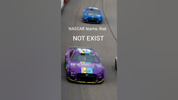 NASCAR teams, that not exist (Part 1) #shorts #nascar