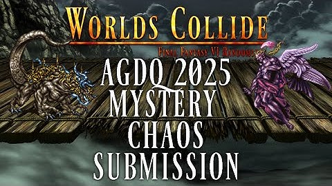 AGDQ Winter 2025 Submission - 2p Mystery Chaos Race - Final Fantasy 6 Worlds Collide Randomizer