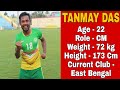 Tanmay das joins east bengal     3yc    tanmay das skill  goals