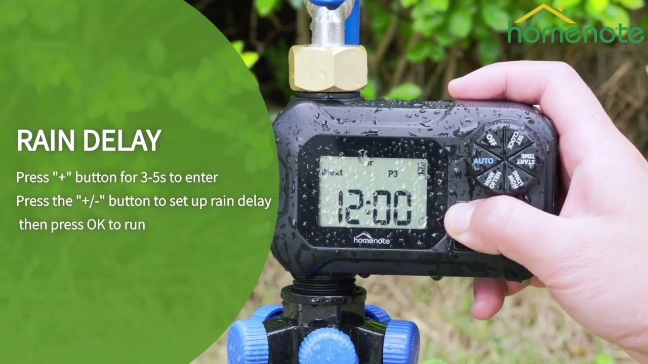 HOMENOTE Sprinkler Timer User Manual