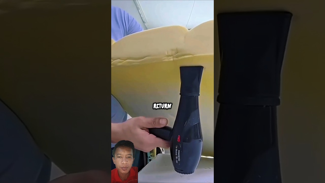 Как вернуть к жизни плоский поролон. 