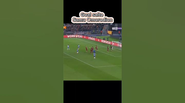 Goal keren Samu Omorodion,striker muda spanyol l as Roma vs porto Europa League #europaleague #porto