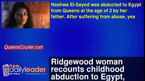 Ridgewood woman recounts childhood abduction to Eg...