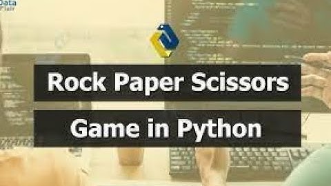 Python Tutorial #9 - Making a Rock Paper Scissors game using Python