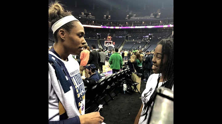 Christina Walker's Finals Interview with Notre Dam...