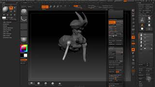 Gumroad - Intro to ZBrush Part 1 (rus) - 41 Beginner Exercise   Creature