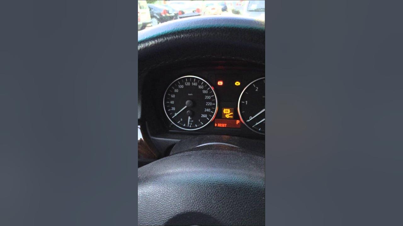 BMW E90 brake pads service light reset problem YouTube