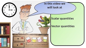 GCSE Physics Scalar and Vector Quantities Revision