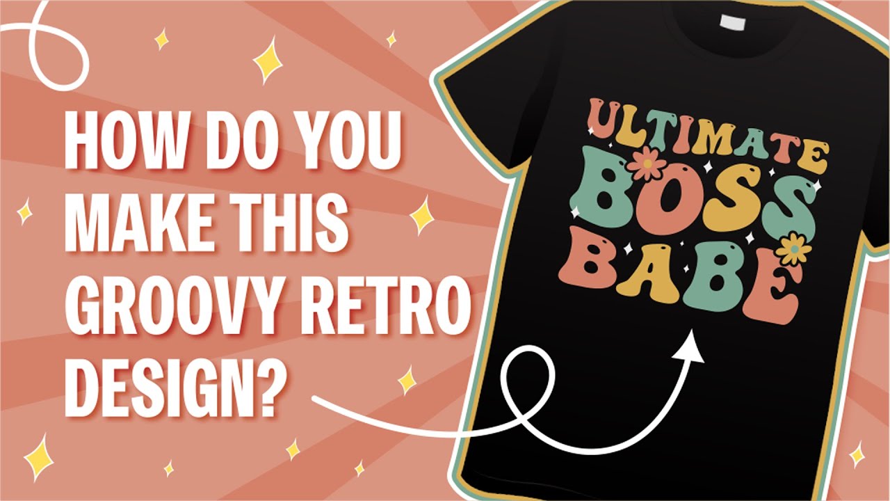 How to Create a Groovy Retro Design T-Shirt | Illustrator Tutorial