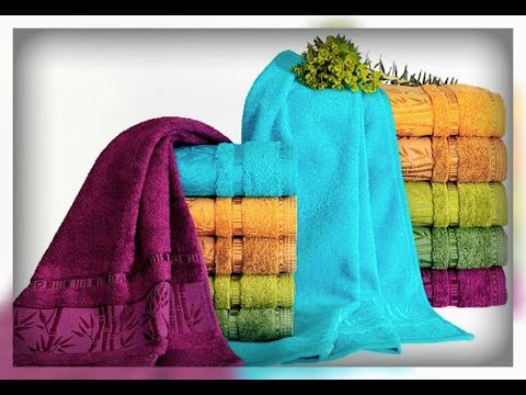 Банные полотенца - мягкие и пушистые