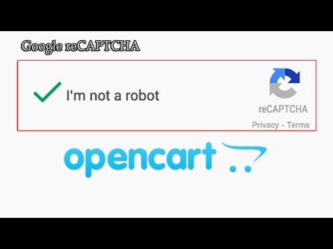 How to Setting Google reCAPTCHA Page Login OpenCart 2.1.0.1