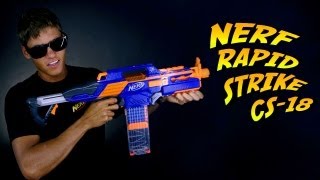 Nerf Rapidstrike - pierwszy automat Elite - recenzja nerfoteka.pl(Kup Rapidstrike: http://poszukiwaczefrajdy.pl/nerf-n-strike-elite-rapidstrike-cs-18-a3901.html Dołącz do fanów Nerfa: https://www.facebook.com/Nerfoteka ..., 2013-10-02T18:31:28.000Z)