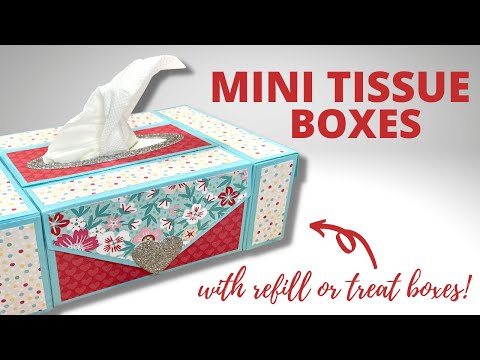 Mini Tissue Box with Refill OR Treat