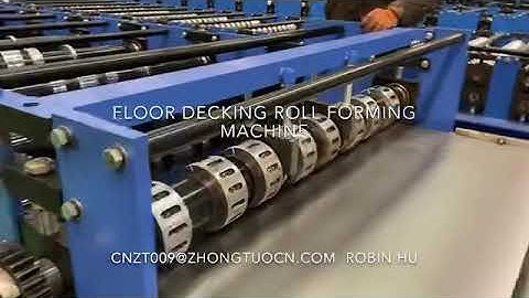 ZT machinery floor decking roll forming machine