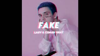 Lauv & Conan Gray - Fake Lyrics