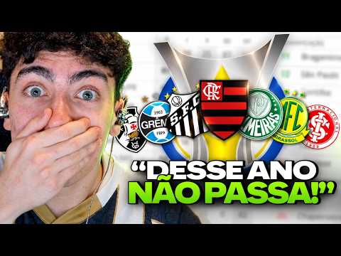 CHORUME SIMULATES THE 2026 BRASILEIRÃO: WILL GRÊMIO ESCAPE? WILL COLORADO GO DOWN?