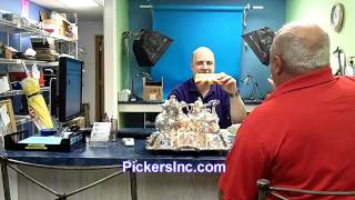 Ebay Drop-Off Store Silver Plated Items & Weird Game?