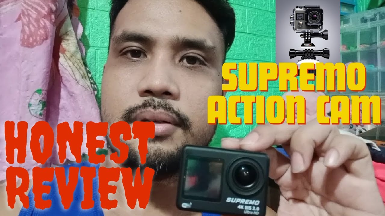 SUPREMO ACE 4K ACTION CAMERA REVIEW | MOTOVLOGGING