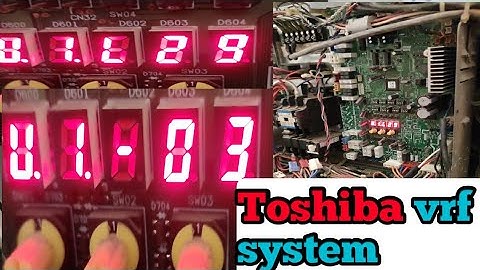 L29 03  Error solution Toshiba vrf system