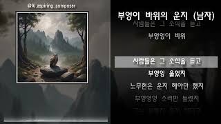 부엉이 바위의 운지 (남자 보컬) - @AI.aspiring_composer (AI 노래 / AI Music)