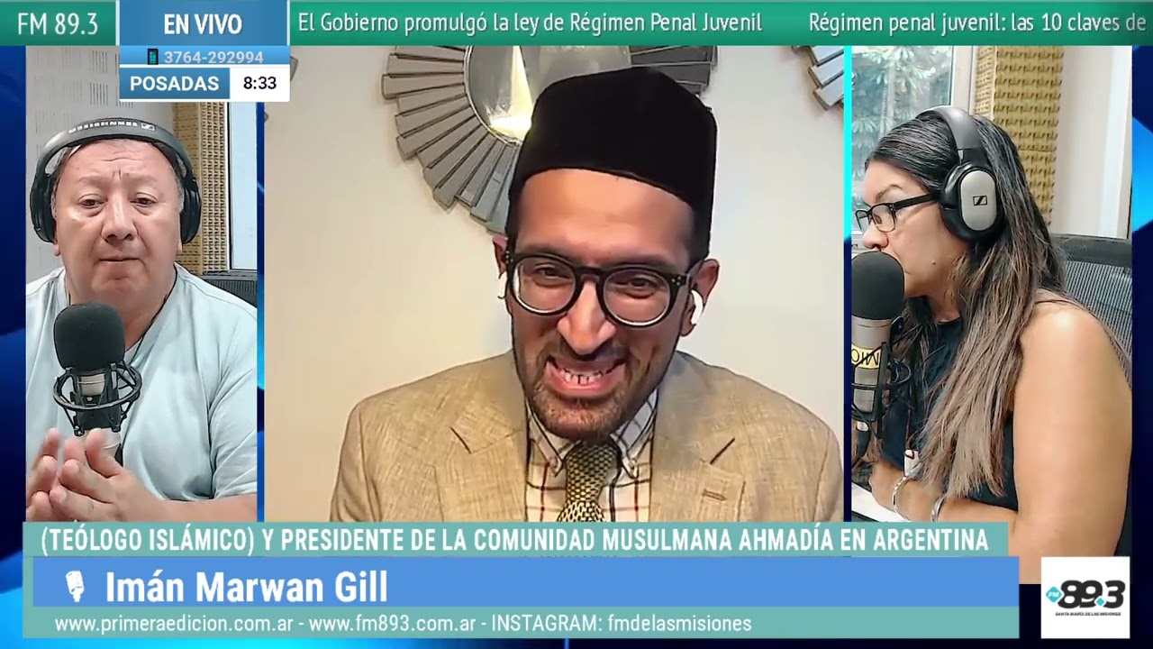 Imán Marwan Gill: “La paz no cae del cielo: hay que construirla”