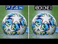 FIFA 20 - PS4 Pro VS Xbox One X - 4K Graphics Comparison