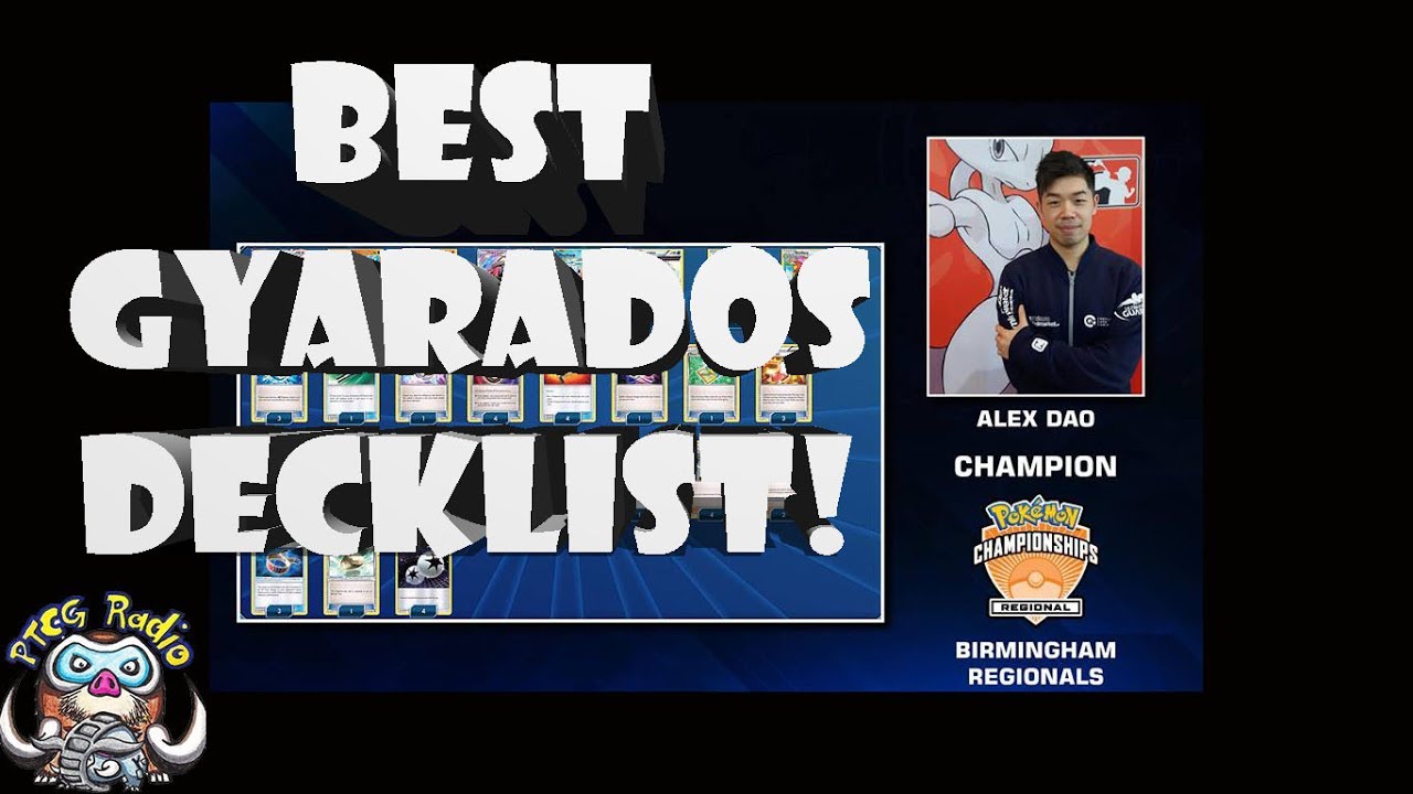 The Best Gyarados Pokémon Decklist! (Won Birmingham Regionals)