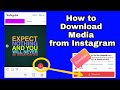 how to save instagram photos and videos in phone gallery - latest trick ...