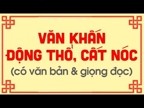 Bài văn khấn cúng động thổ, cất nóc làm nhà chuẩn nhất - Gia Phong