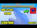 How To Spawn Leviathan EASY COMPLETE GUIDE! STEP BY STEP | Blox Fruits Update 20