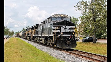 Nickle Plate Heritage Unit Trailing on NS 337 [HD]