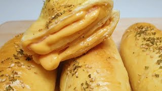 HAM AND CHEESE BREAD RECIPE |  Pinoy juicy bites