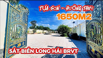 "TỰA NÚI-HƯỚNG THUỶ,THÀNH CÔNG PHÚ QUÝ" 1650m2 Long Hải SIÊU RẺ  #nhavuon #bdsvenbien #homestay