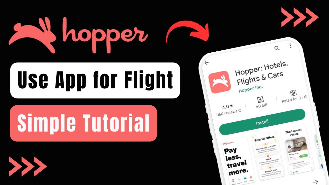 How to Use Hopper App for Flight ! YouTube
