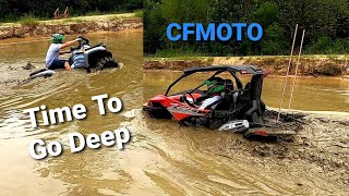 CFMOTO ZFORCE 950 & CFORCE 800 Go DEEP at Mudslangers Offroad Trails