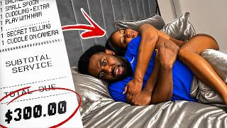 Hired A Professional Cuddler For $300