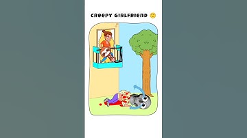Creepy girlfriend revenge: Impossible date 😍 Android X iOS #shorts