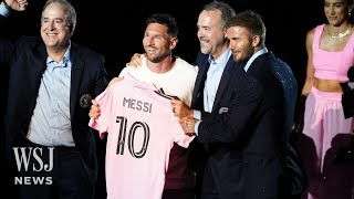 Lionel Messi Officially Joins David Beckham’s U.S. Soccer Team | WSJ News