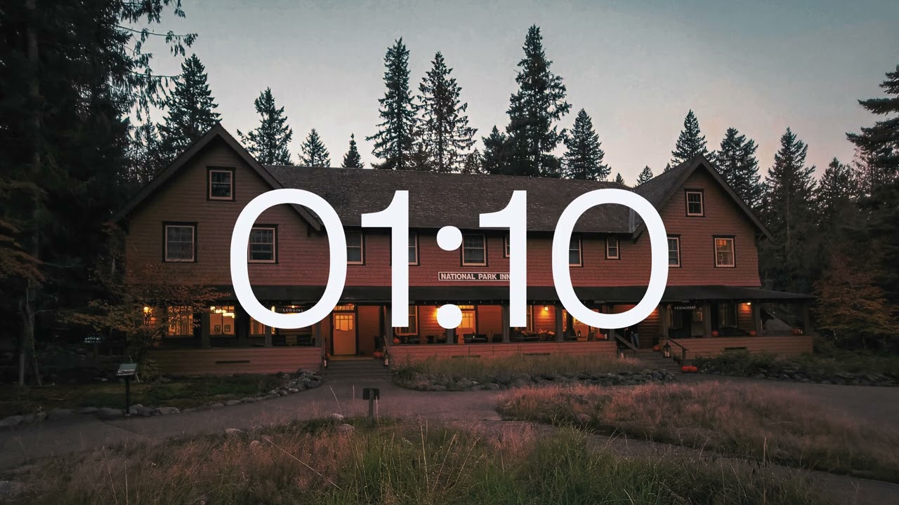 2 Minute Countdown | Elegant Forest Lodge Background