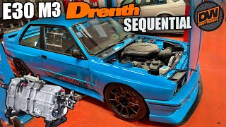 Fitting a Drenth DG500 Sequential Gearbox to my E30 BMW M3 Track Car