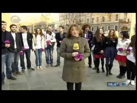 3 მარტის აქცია რუსთაველის მოედნიდან