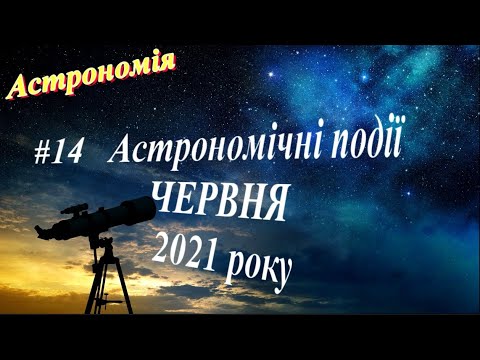 Астрономічні події червня 2021 (июнь 2021)