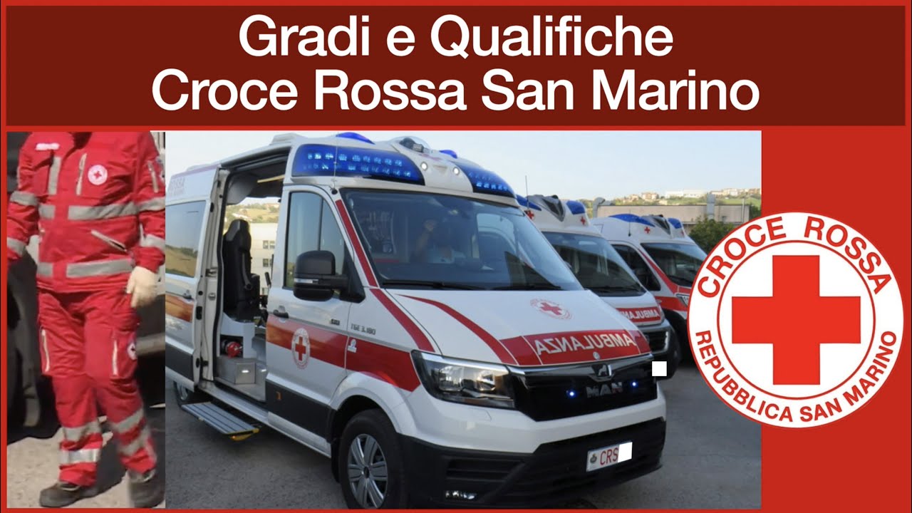 Gradi e Qualifiche Croce Rossa Repubblica di San Marino - YouTube