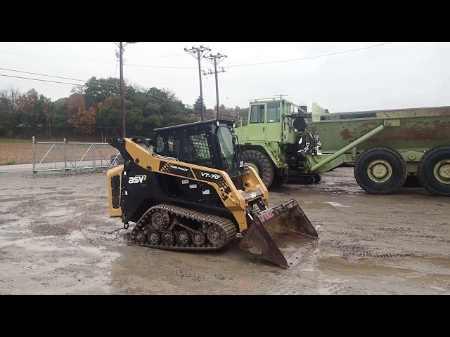 2017 ASV VT70 SKID STEER LOADER For Sale class=