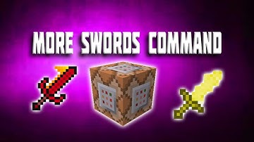 Minecraft: One Command Block Command! - More Swords!