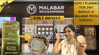 MALABAR GOLD 24kt Gold Bangles made from Gold coins u0026 bar ?