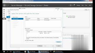 How to Create shared folder in windows server 2016