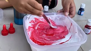 Fazendo Slime Pela Primeira Vez