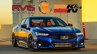 2021 Acura TLX ASpec  Dyno Tuning Result | KTuner | RV6  Catted Downpipe | K&N Filter (Episode 5)