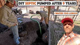 #894 - I Waited WAY Too Long To Pump Our DIY Septic System... Root Cellar Roof Installed.